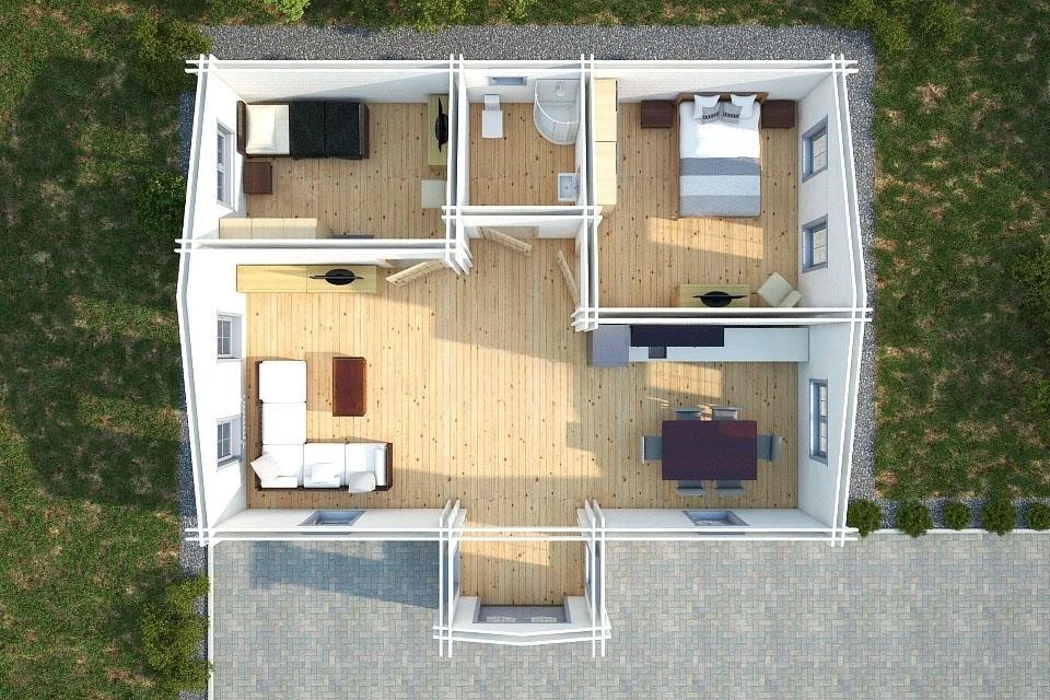 Large Allen Cabin Roscommon