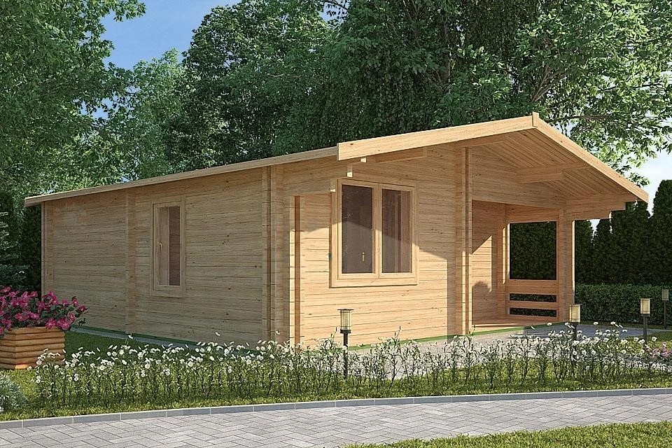 Medium Log Cabin Home